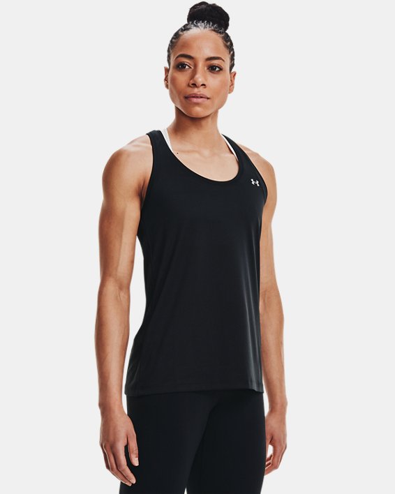Under Armour Essential Banded Tk Graphic Camiseta sin Mangas Mujer 